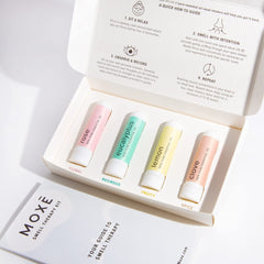 Inhalers in use during MOXĒ smell training session