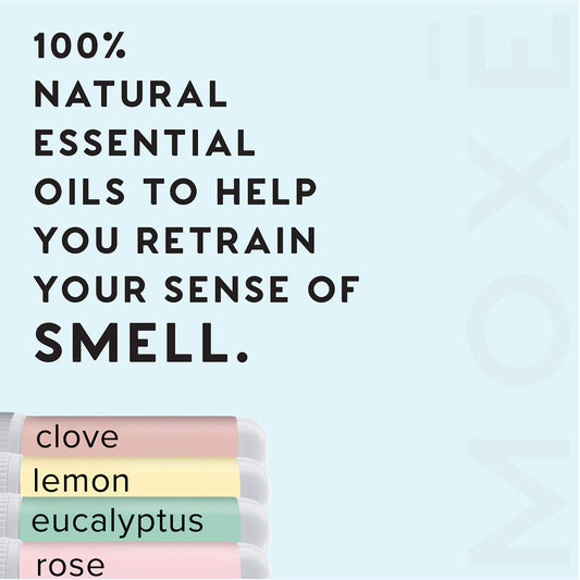 Front view of MOXĒ Smell Training Kit
