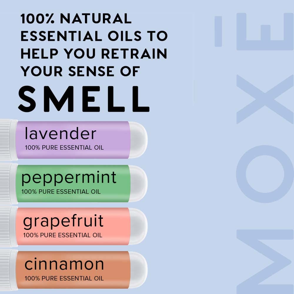 Four essential oil fragrance bottles for scent diversification