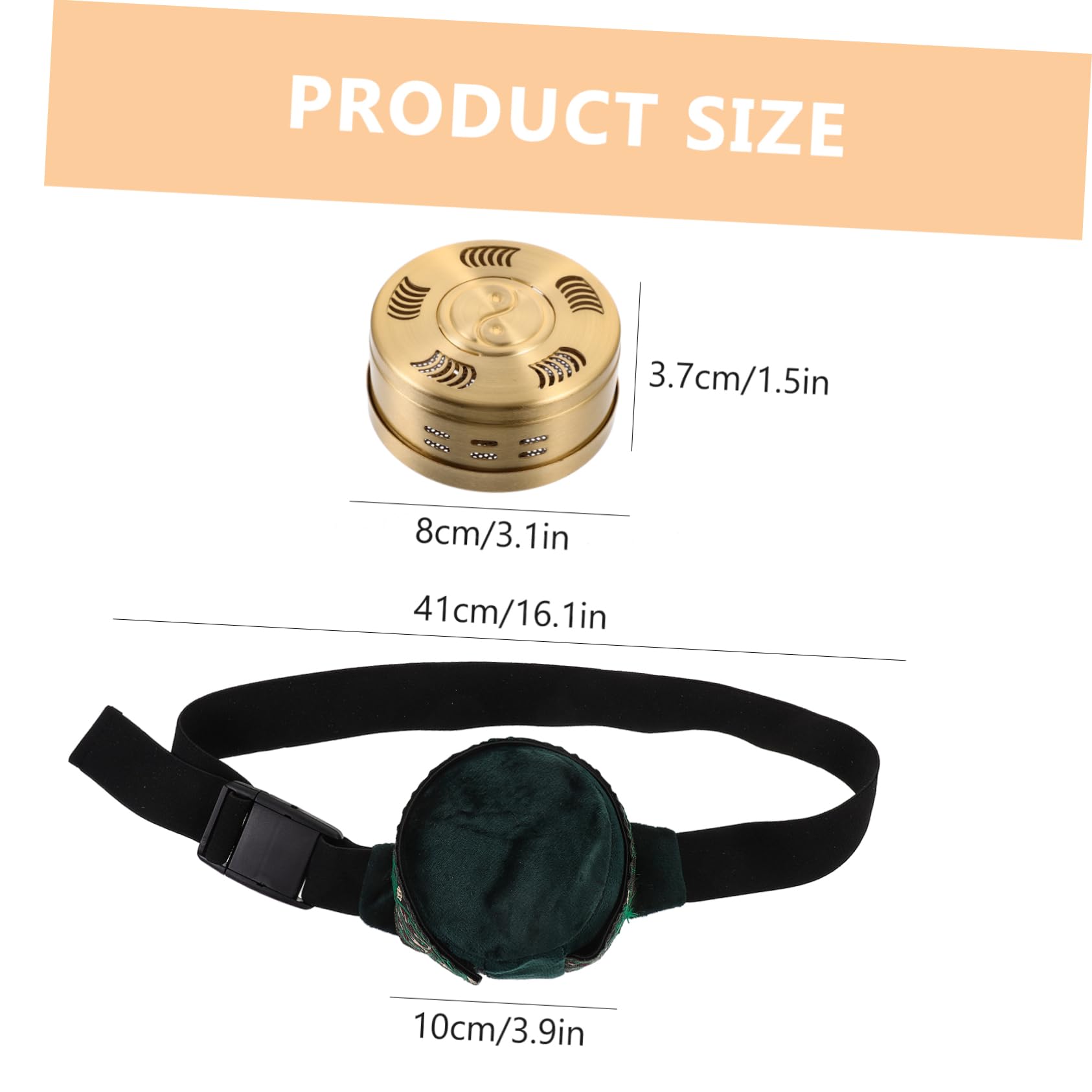 Velvet smoke filter cover for moxibustion box and copper burner