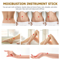Adhesive heat-insulating patch for moxibustion device