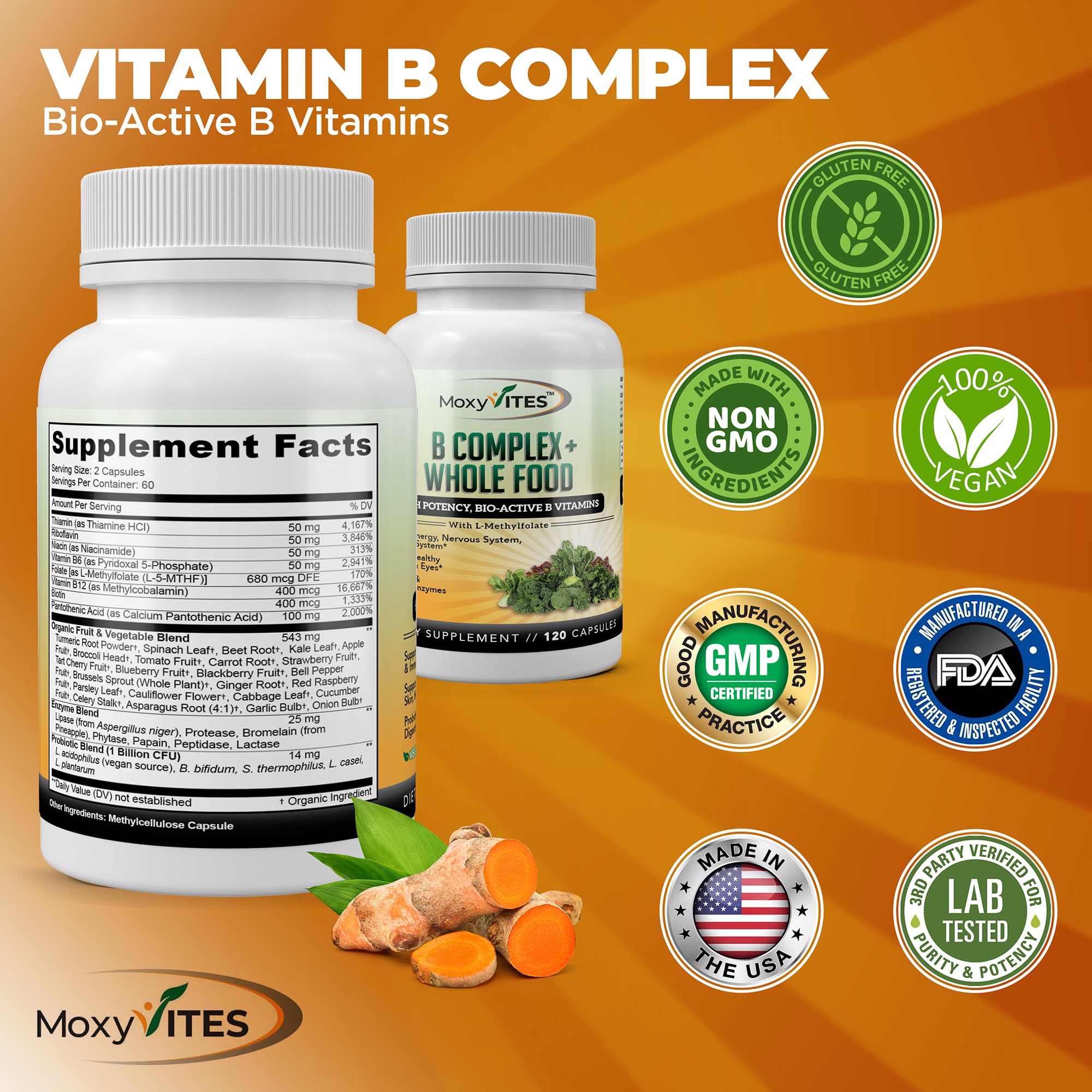Concept image representing energy, stress support, and immune health