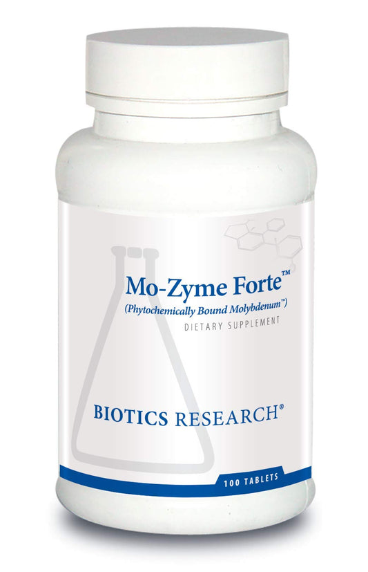 MoZyme Forte Molybdenum bottle with 100 tablets