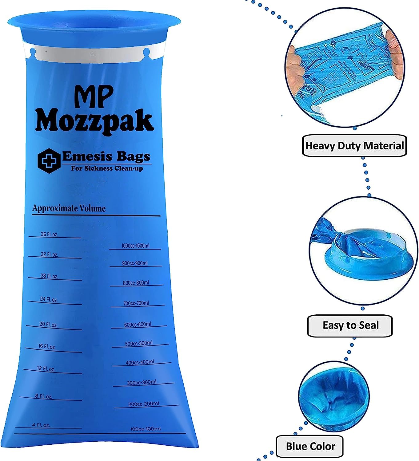 MP Mozzpak car-travel use shows accessible rim opening to minimize mess
