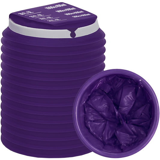 MP Mozzpak vomit bags 15-pack pack: portable, travel-ready waste containment.