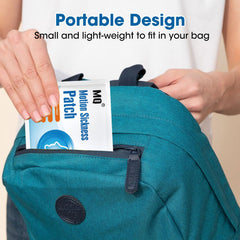 MQ Motion Sickness Patch long-lasting wear up to 72 hours in travel scenarios.