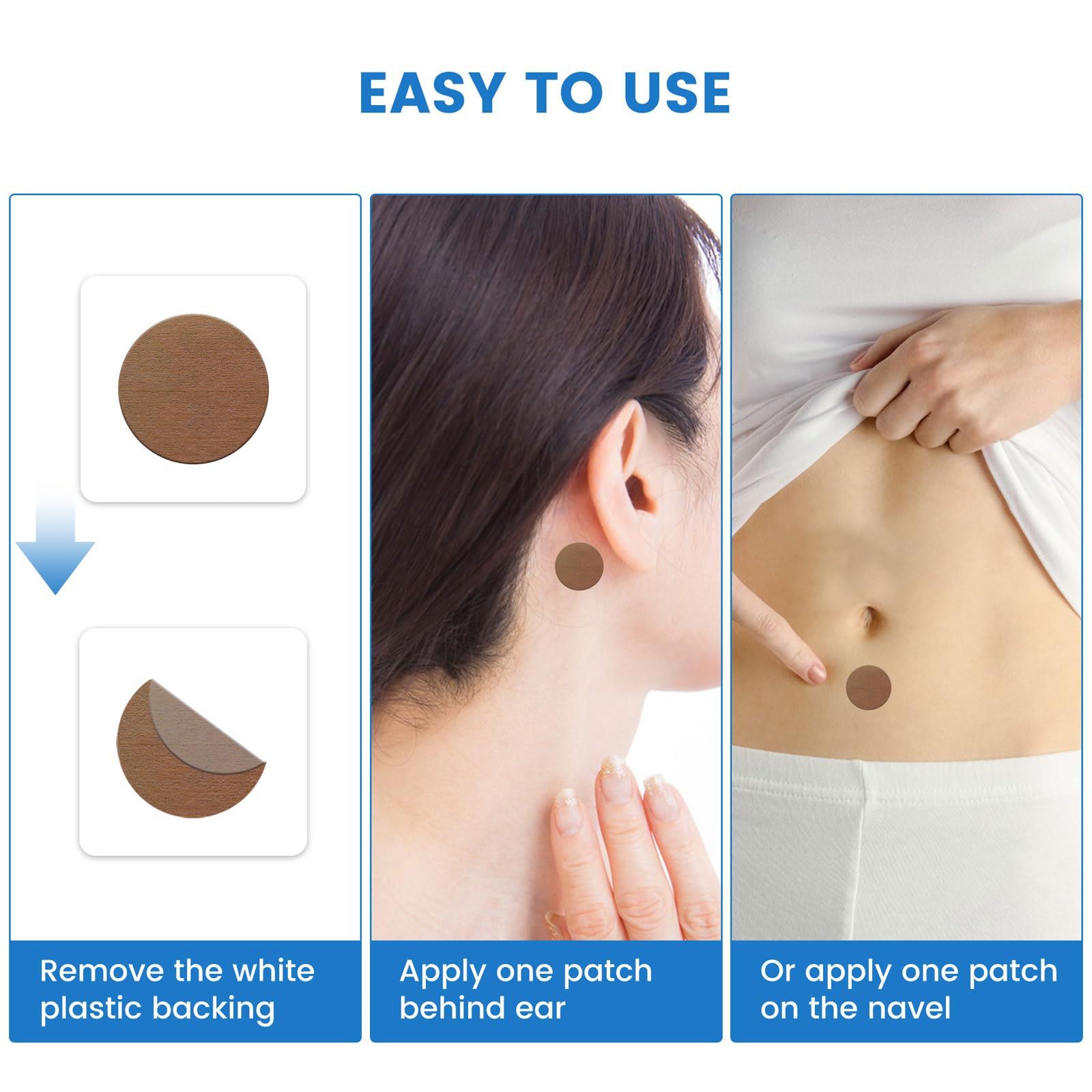 MQ motion sickness patches made with natural plant-based ingredients