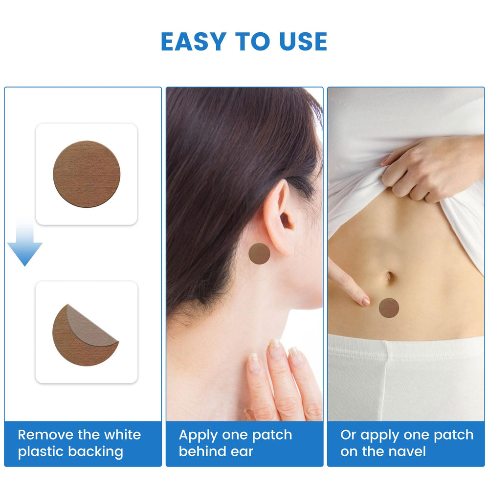 MQ motion sickness patches made with natural plant-based ingredients