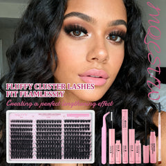MQCsvw Fluffy Clusters 10mm image shows versatile length options for subtle volume.