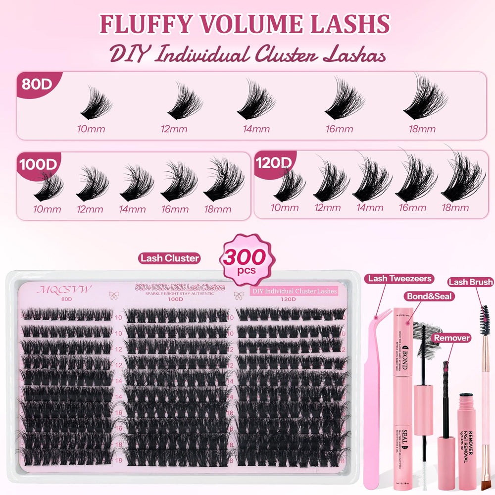 MQCsvw Bond and Seal image demonstrates strong hold for long-lasting lashes.