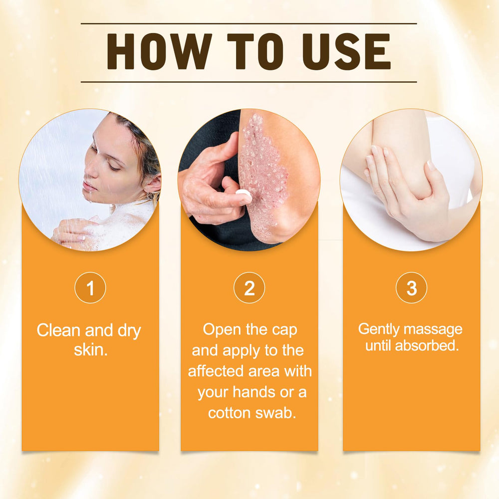 User applying MQG Bee Venom Cream for quick absorption.