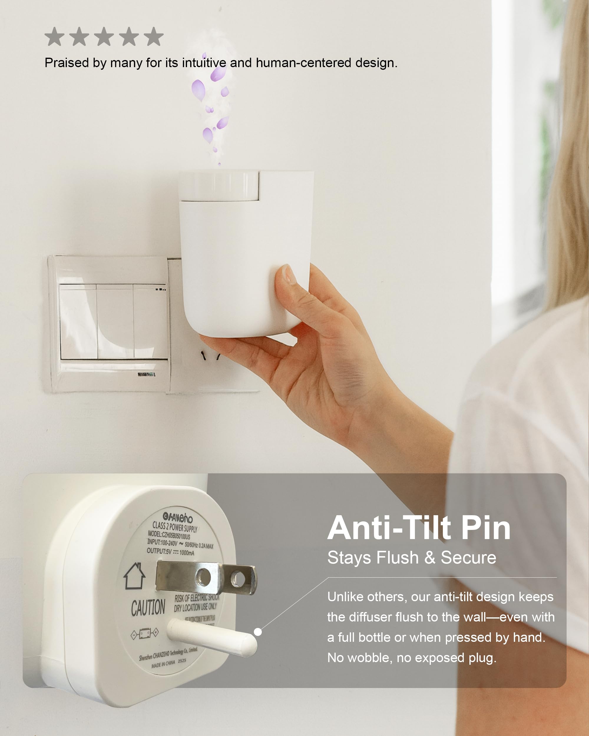 Bluetooth app control interface for MQLMF diffuser