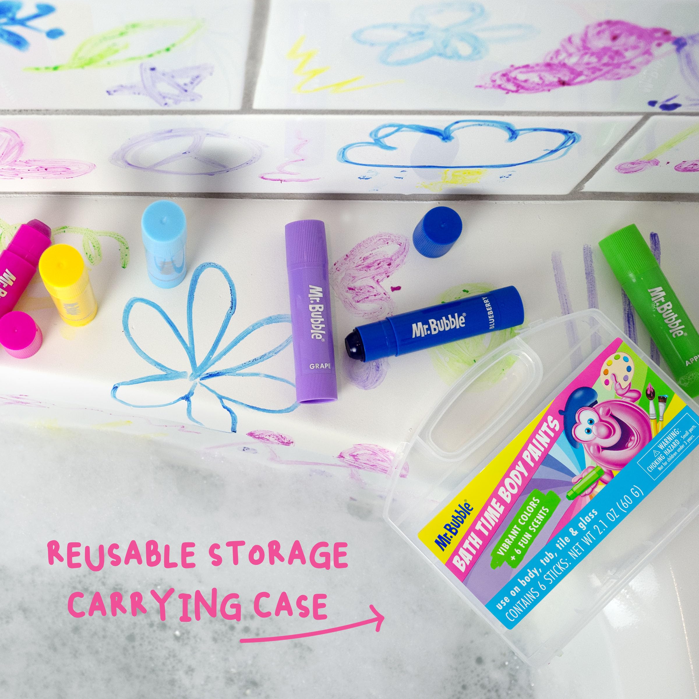 Mr. Bubble creamy texture enables smooth application and quick cleanup