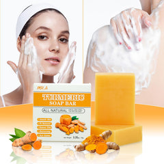 MR.A turmeric oil bottle ready for facial application and hydration.
