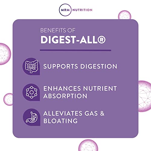 MRM Digest-All gluten-free icon conveys safe, plant-based digestive support