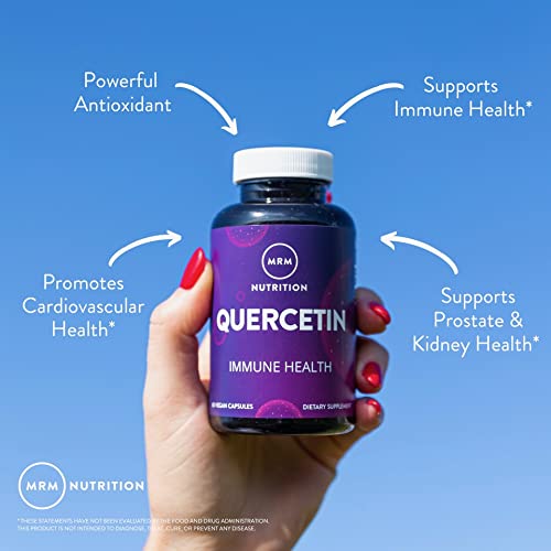 Quercetin antioxidant support concept