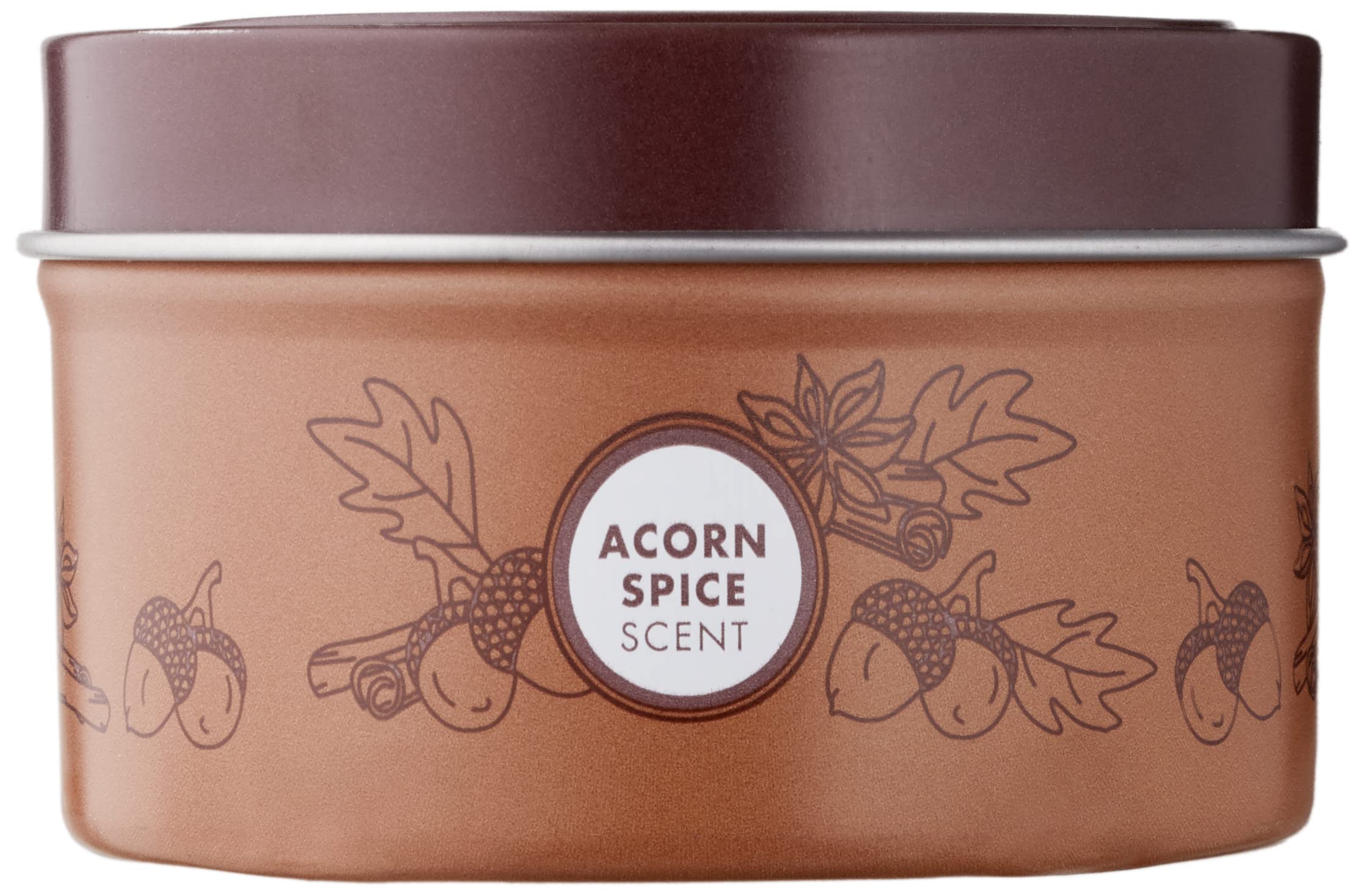 Close-up of Acorn Spice scent with cinnamon notes
