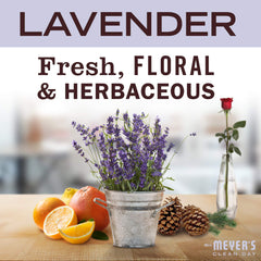 Lead-free wick inside lavender tin candle