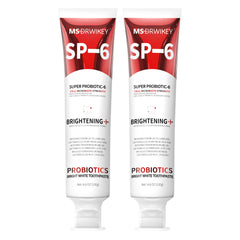 MSDRWIKEY SP-6 probiotic whitening toothpaste front label