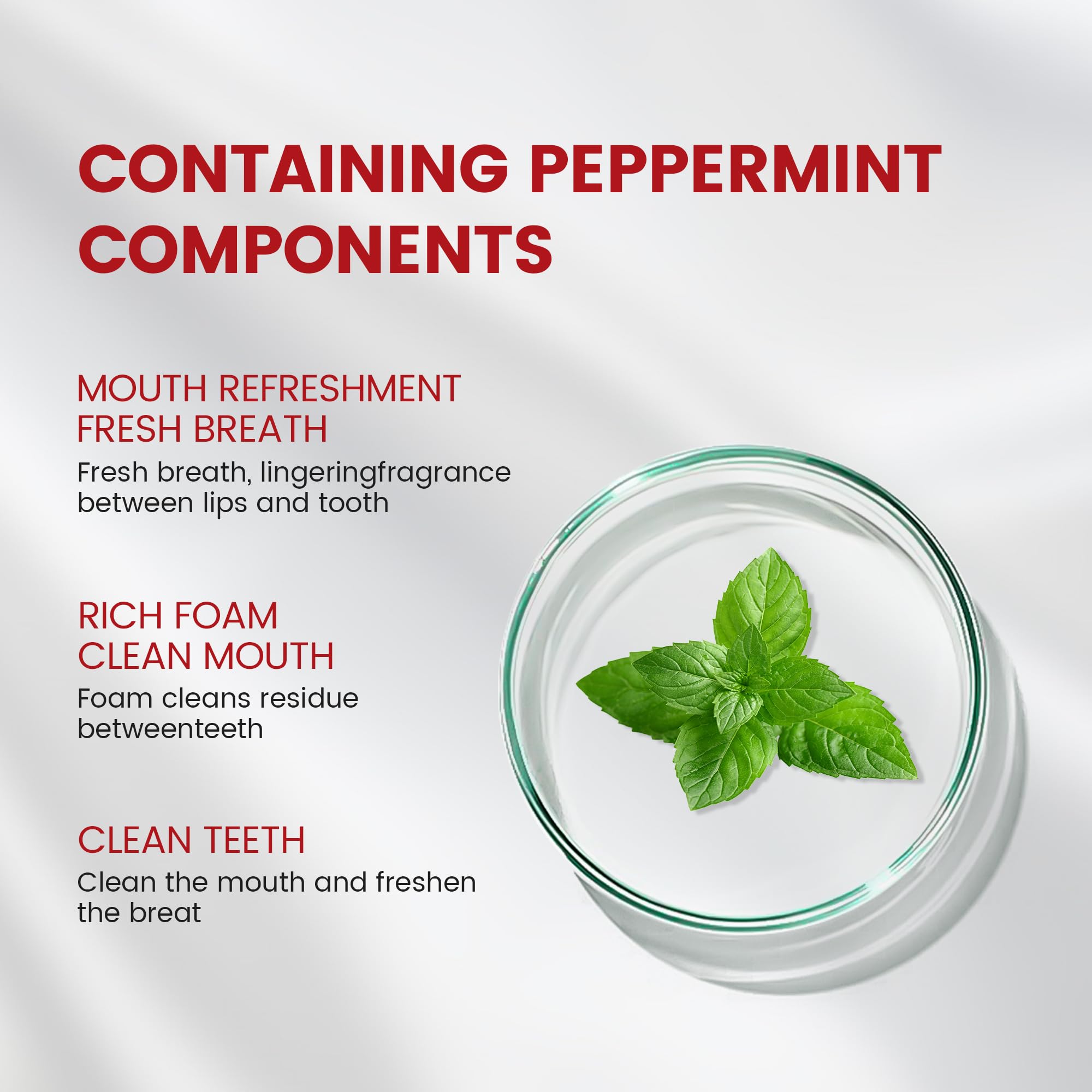 Fluoride-free toothpaste packaging and ingredients