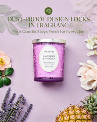 Gift-ready candle packaging on display