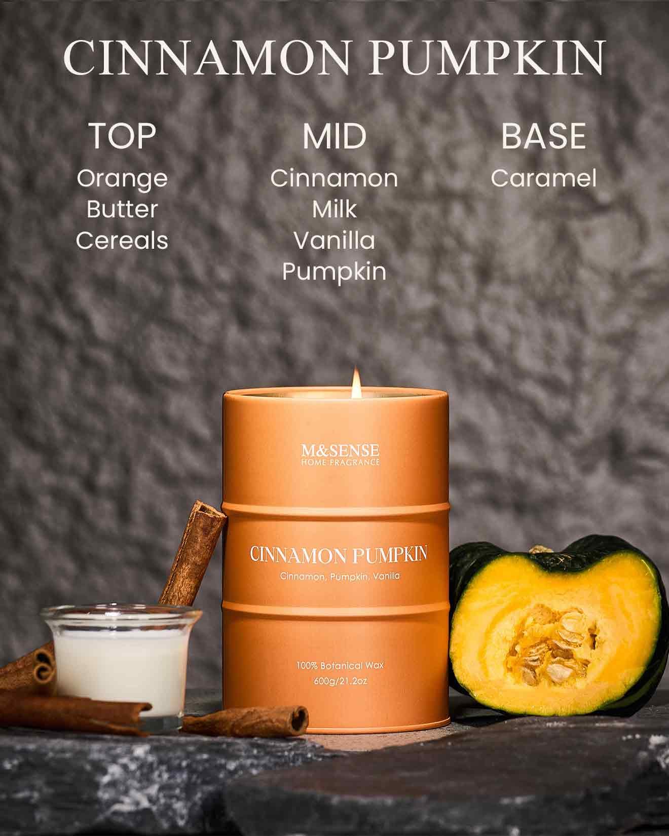 Natural soy-palm wax blend candle with cotton wick