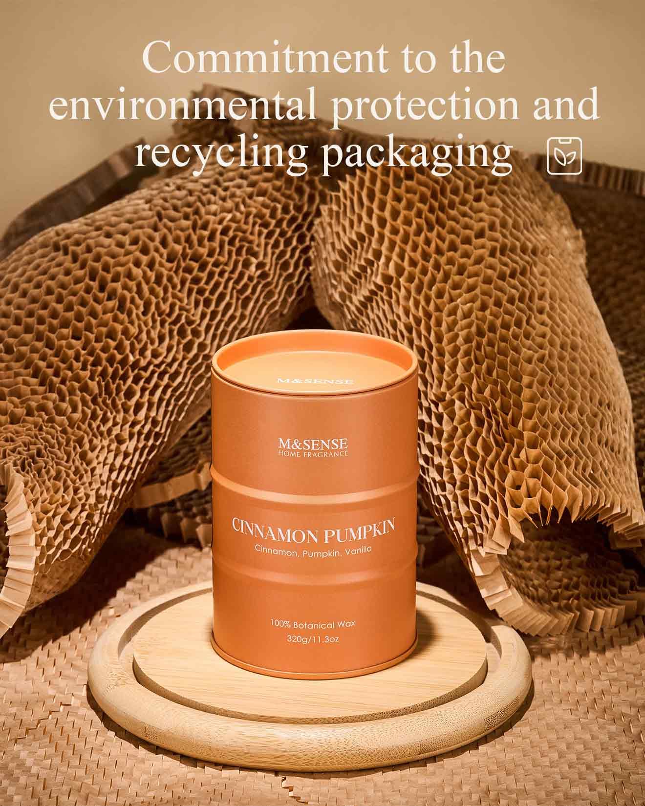 Natural vegetable wax and unbleached cotton wick ingredients