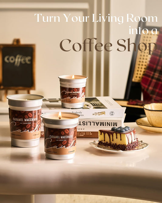 M&SENSE Caramel Macchiato 12.3oz candle