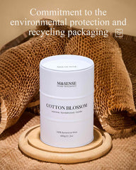 Candle with 120-hour burn time and 21.6oz weight
