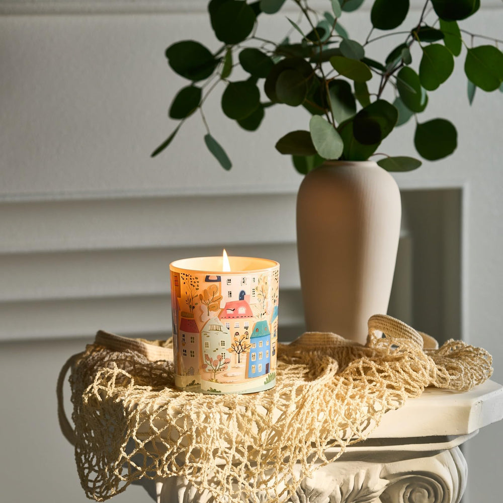 Gift-ready packaging for M&SENSE Creamy Puff candle