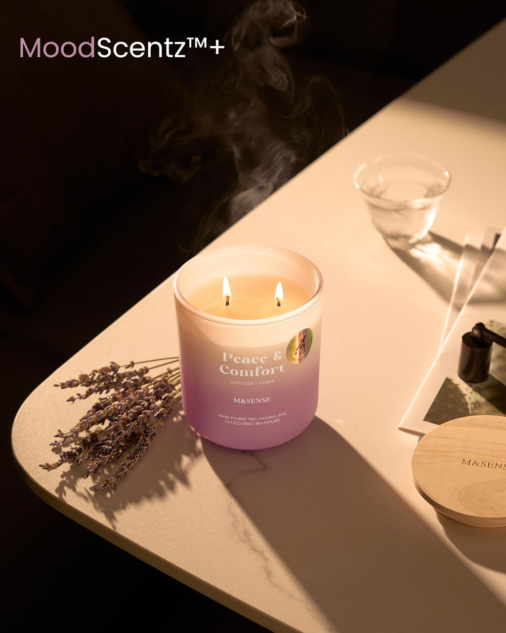 Eco-friendly packaging box for M&SENSE candle