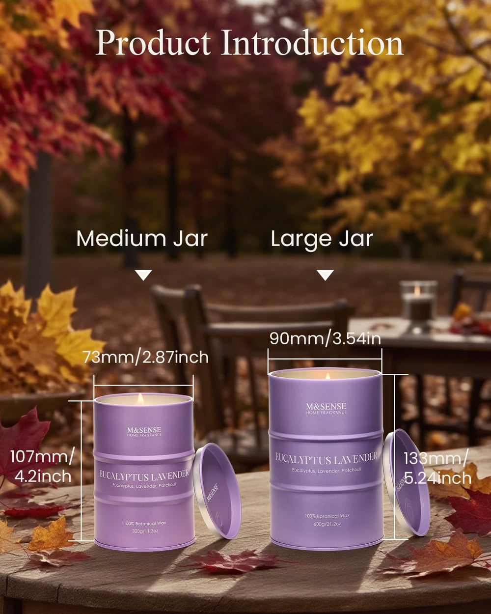 Gift-ready candle in elegant packaging