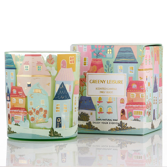 M&SENSE Fig Citrus Floral Scent soy wax candle 10.2 oz