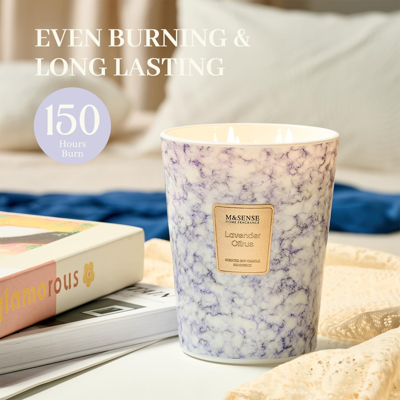 Gift-ready candle for women