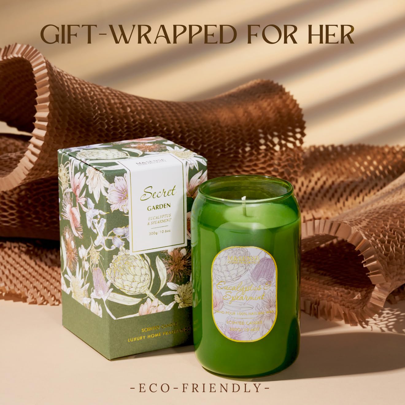 Gift-ready candle packaging for special occasions