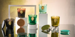 Sophisticated gift packaging for M&SENSE candle