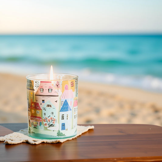 Lit 10.2 oz soy wax candle for long burn (image 2)