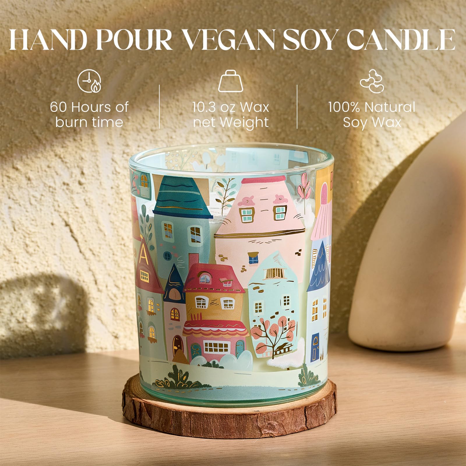 Non-toxic, paraffin-free candle by M&SENSE (image 3)
