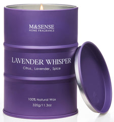 Main image of M&SENSE Lavender Soy Candle 11.6oz