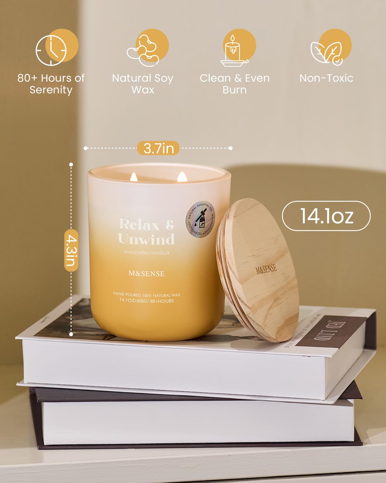 Sustainable packaging: recyclable jar and recycled box