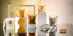 Gift-ready M&SENSE Vanilla Dream & White candle packaging