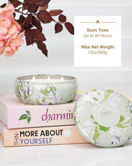 100% natural vegan soy wax candle