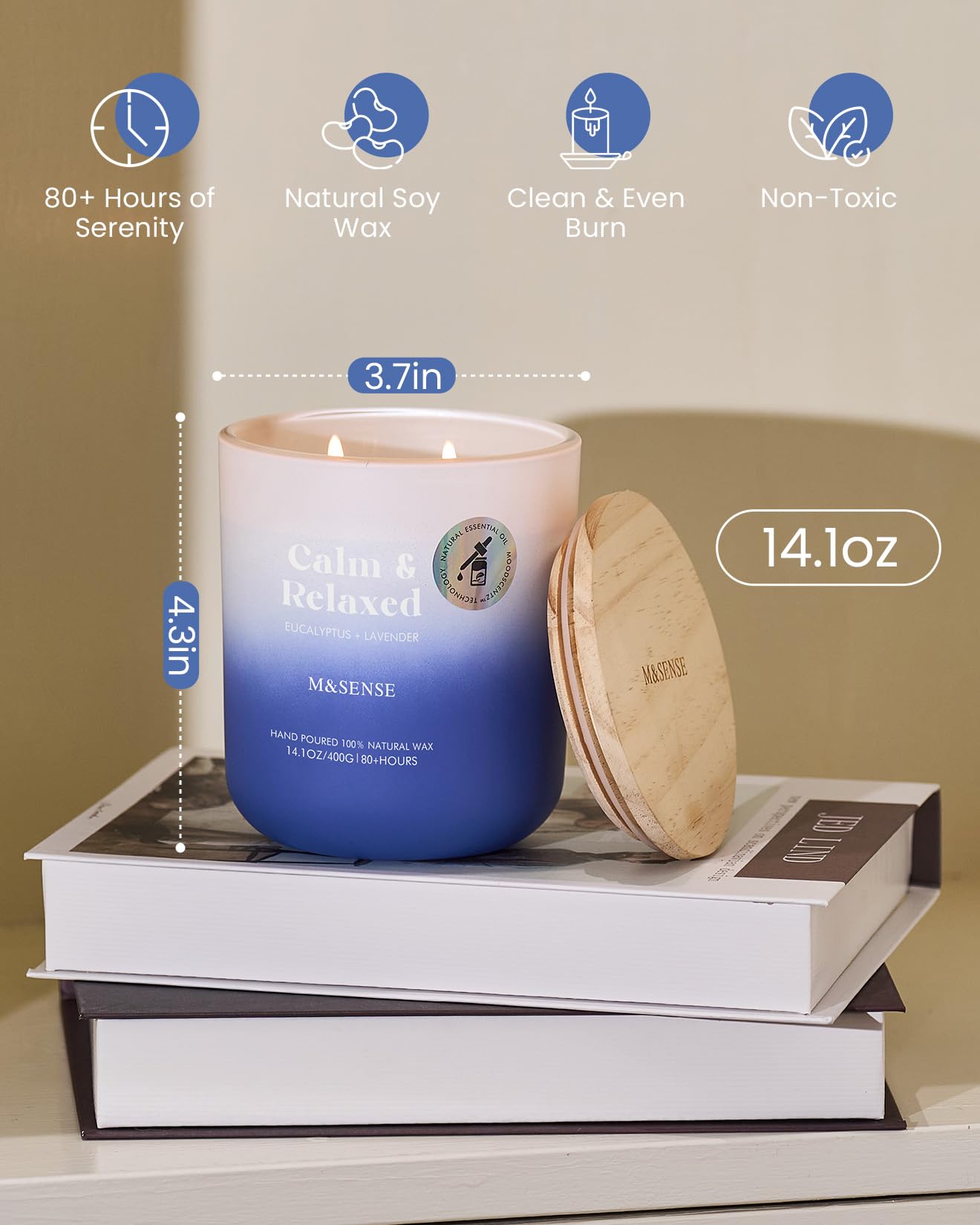 Candle packaging: recyclable box