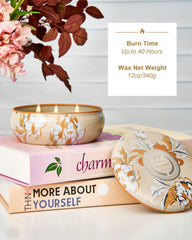 Recyclable packaging box for M&SENSE Peach candle