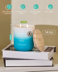 Non-toxic American-grown soy wax candle