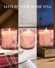 Gift-ready Mango Green Tea candle with elegant packaging