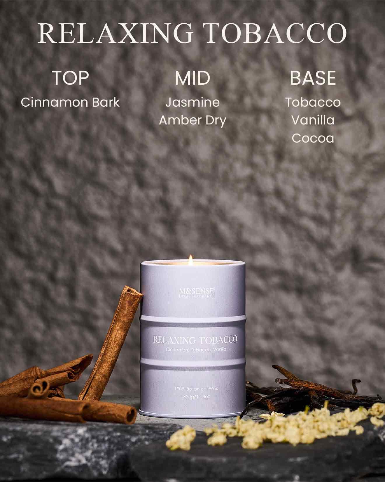 Close-up of natural soy blend wax in the candle