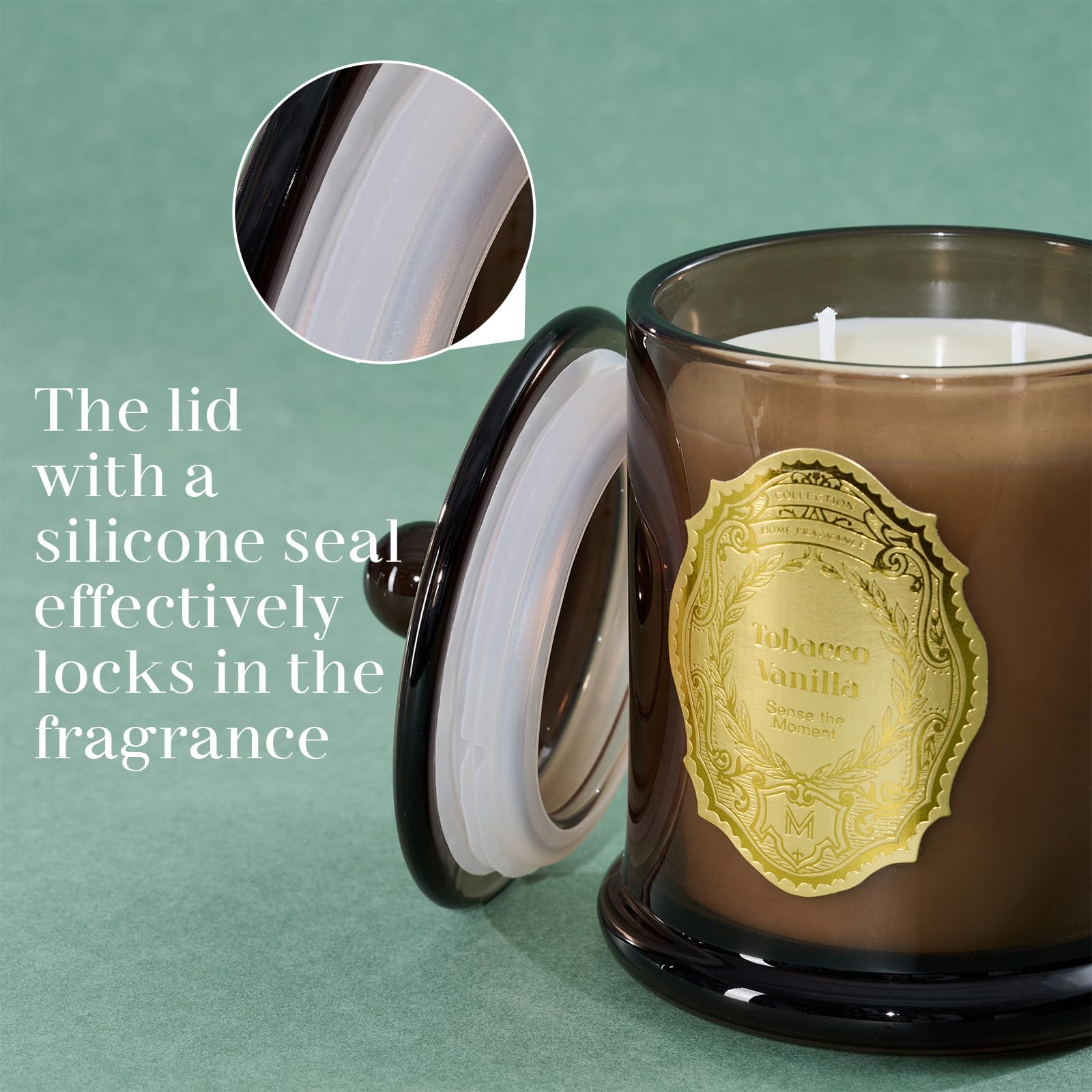 M&SENSE brand information and premium aromatherapy candles