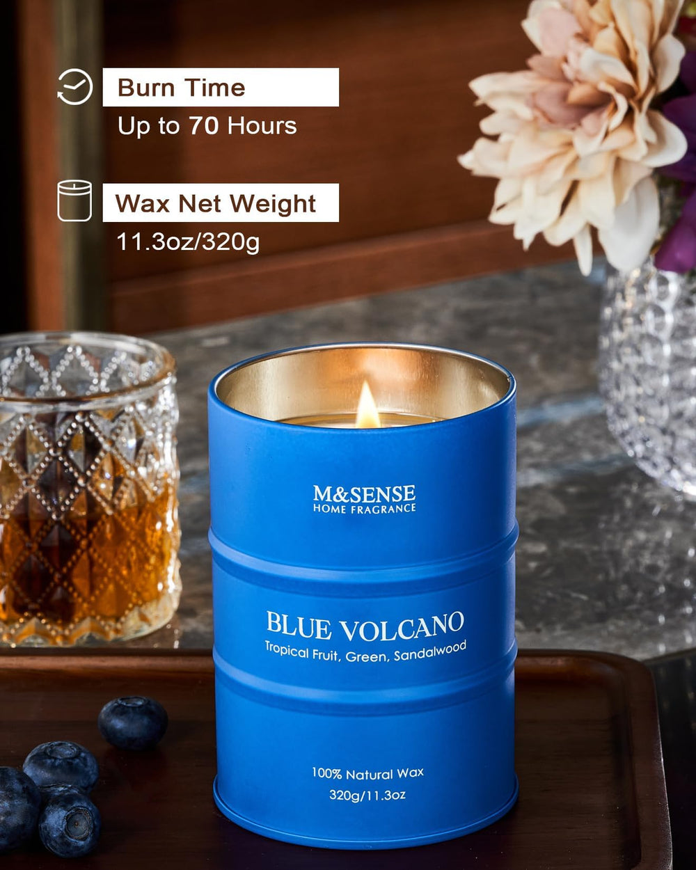 Gift-ready candle suitable for women and men