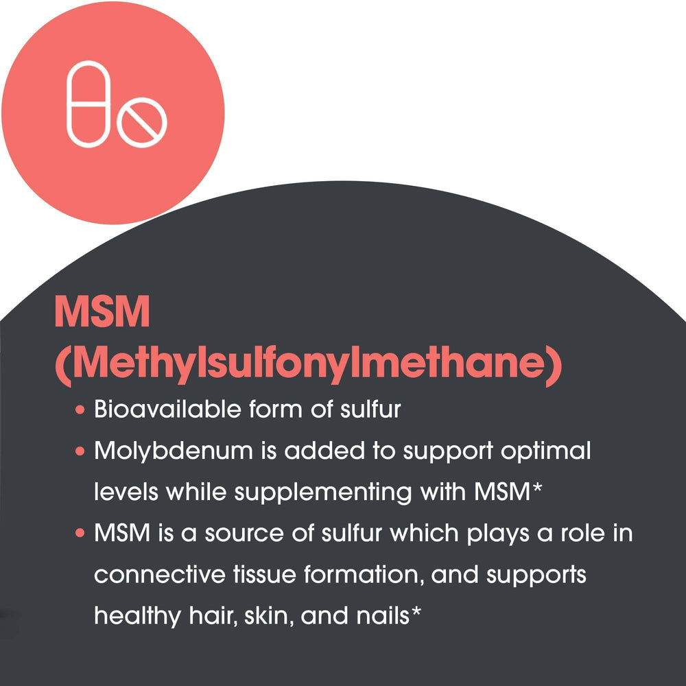 MSM helping maintain mucosal membranes and natural defense